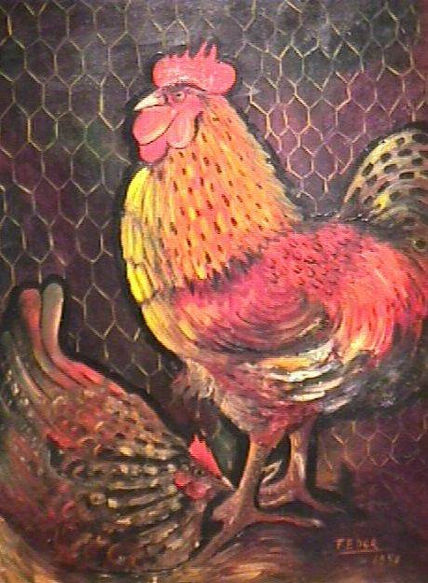 Gallo y Gallina
