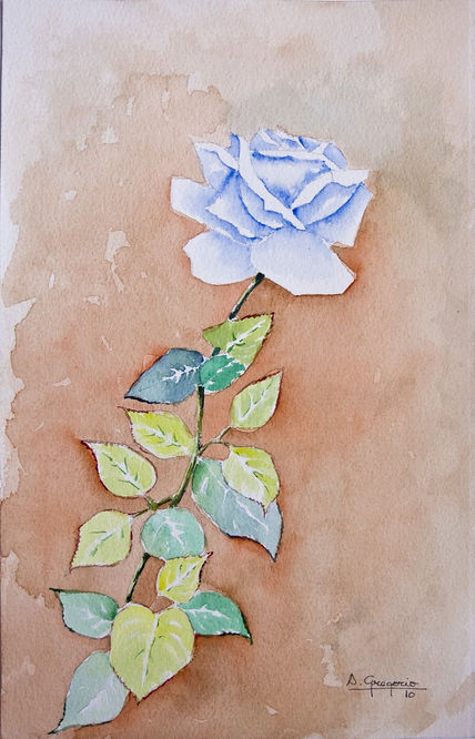 La rosa azul