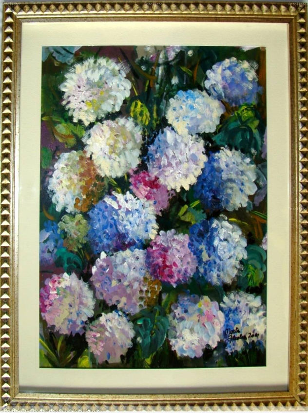 Hortensias en primavera
