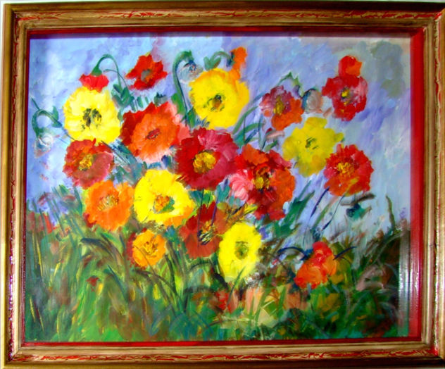 Amapolas en el amanecer