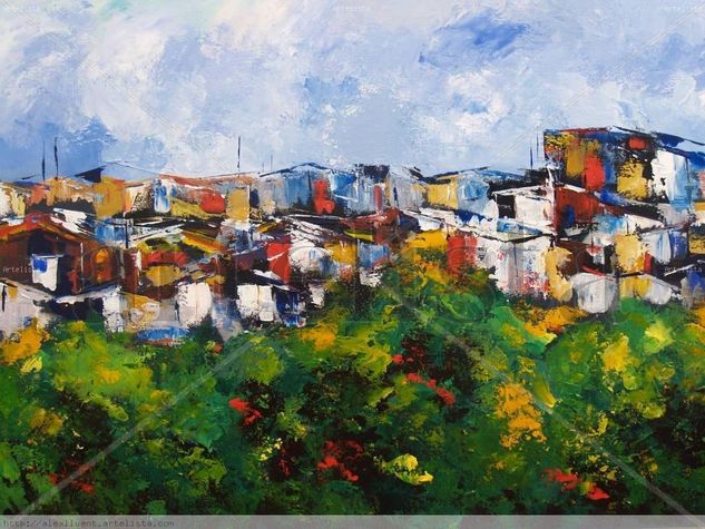 Tugurio Acrylic Canvas Landscaping