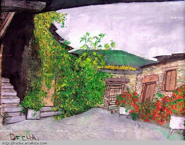 PATIO MARITERE Watercolour Card Landscaping