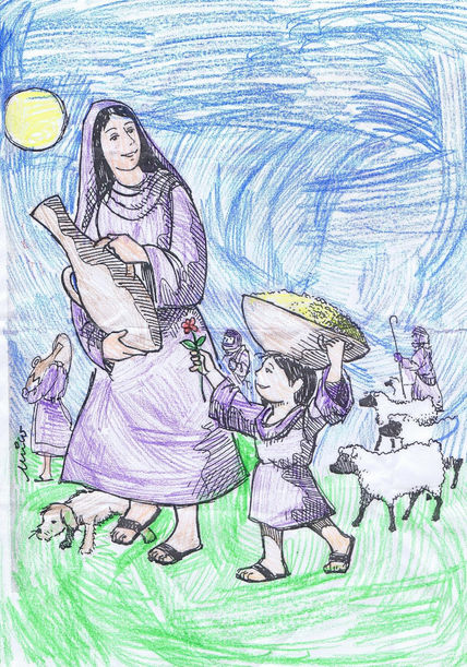Dibujo coloreado 2