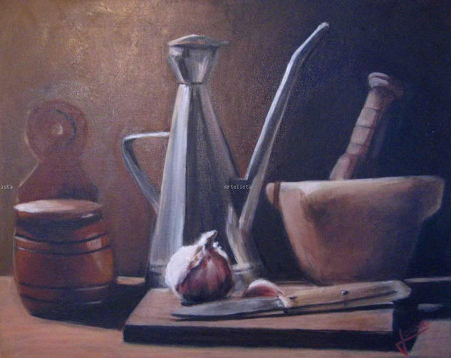 Alioli Oil Canvas Still Life Paintings