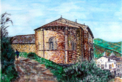 Camino tras la...