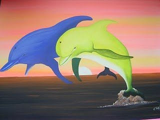 DELFINES DE COLORES 