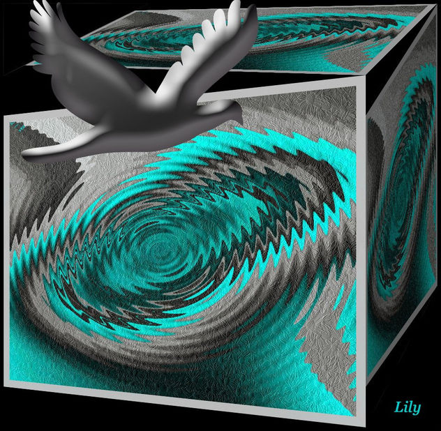 ABSTRACTO Y PALOMA