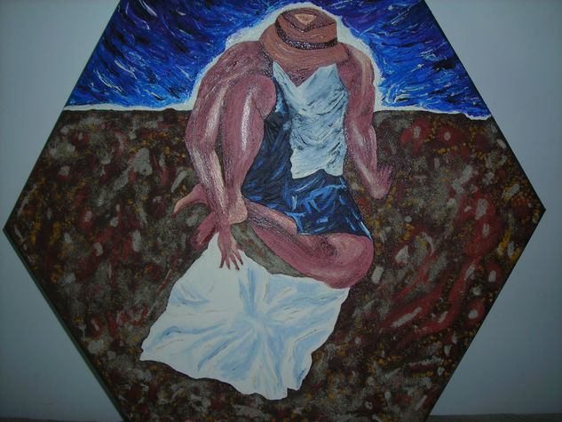 El explorador Oil Canvas Figure Painting