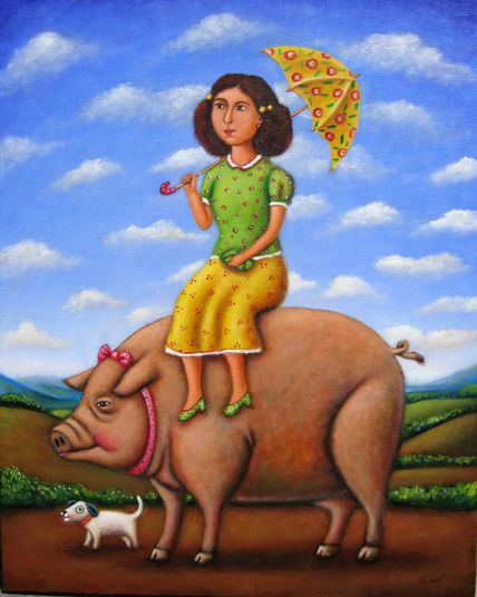 Lili y Lulu de paseo