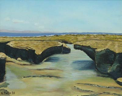 Las Canteras 2 Oil Canvas