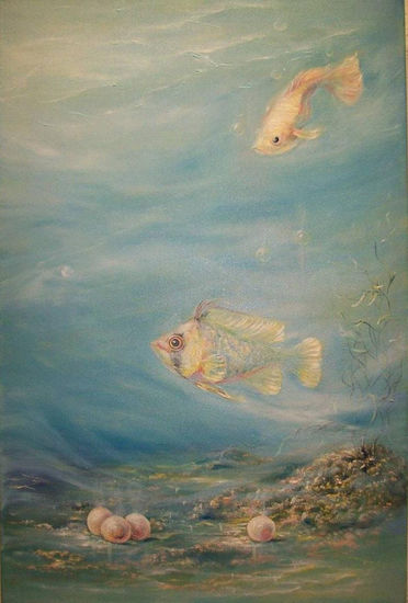 Acuarium 3 Oil Canvas Others