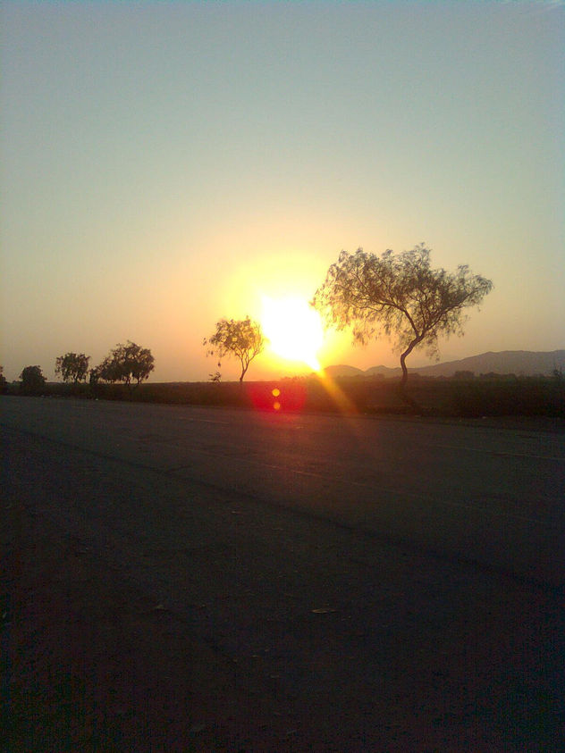 La aurora n la carretera