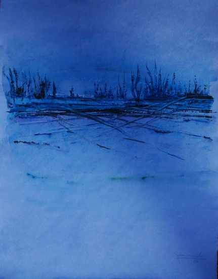 Azul Watercolour Paper Landscaping