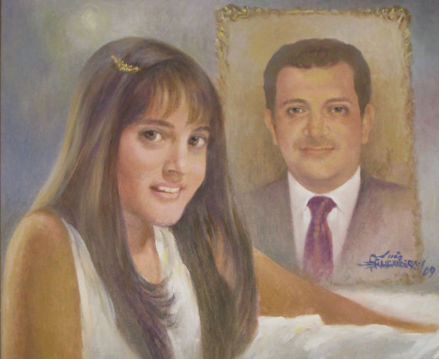 SOPHIA DANAE Oil Canvas Portrait