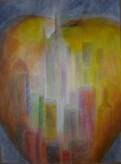 La Gran Manzana Oil Canvas Others