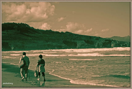 Paseando sobre la...
