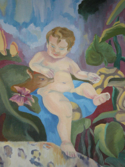 Jesús en Mnes.Detalle