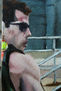 Parkour 2010 oil painting