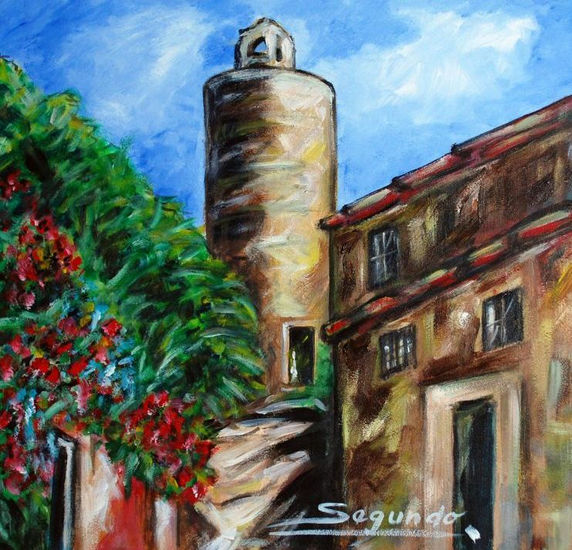 TORRE DE PALS Acrylic Panel Landscaping