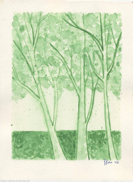 Arboles verdes