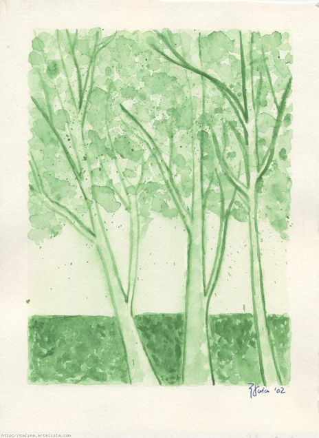 Arboles verdes
