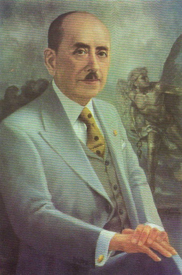 SR. ISMAEL PEREZ PAZMIÑO Oil Canvas Portrait