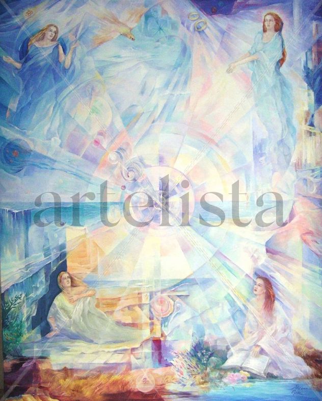 La Fuente/The Source/oil,92x73/2004