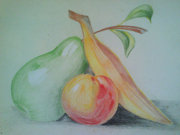 frutas a color Pencil