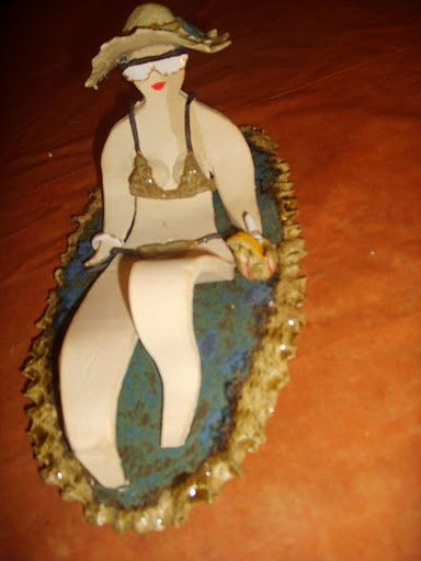 la bañista