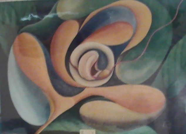 rosa fecundada Oil Canvas Others