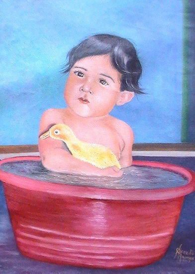 niño Oil Canvas Landscaping