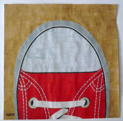 Zapatilla roja