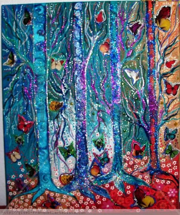 " AZUL DE MARIPOSAS "