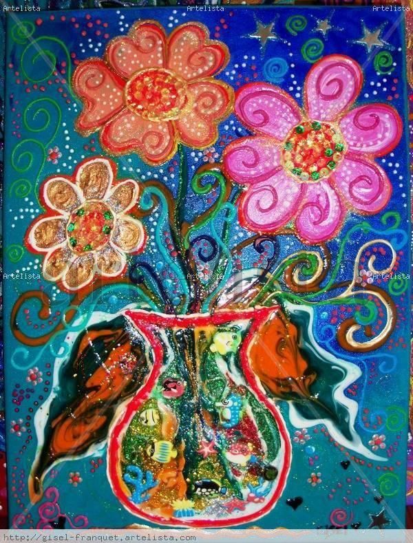 " FLORES Y PECES "