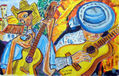 Guitarras en el caribe.