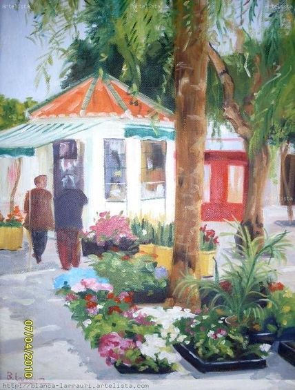 Quiosko de flores