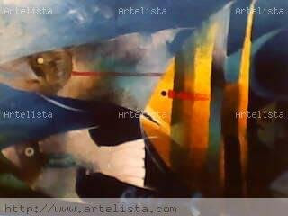 ACUARIO Oil Canvas Marine Painting