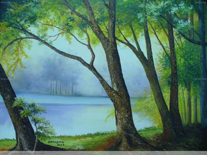 Entre arboles