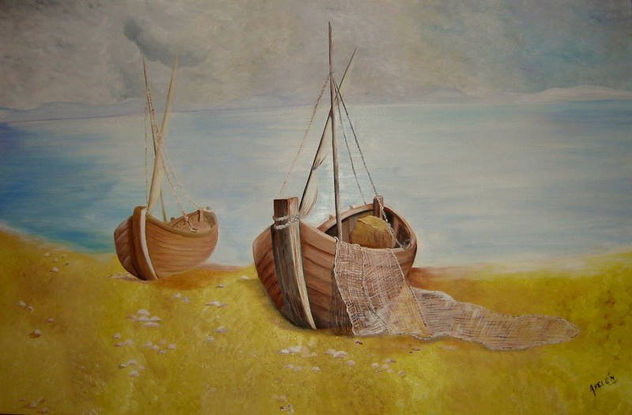 CANOAS EN LA ORILLA