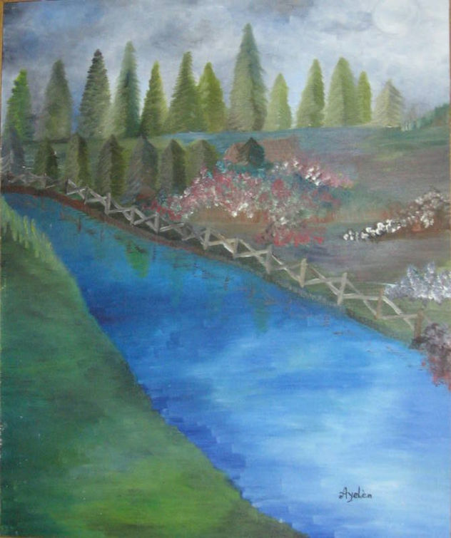 LA LUNA Y EL RIO
