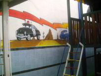 Cars mural03