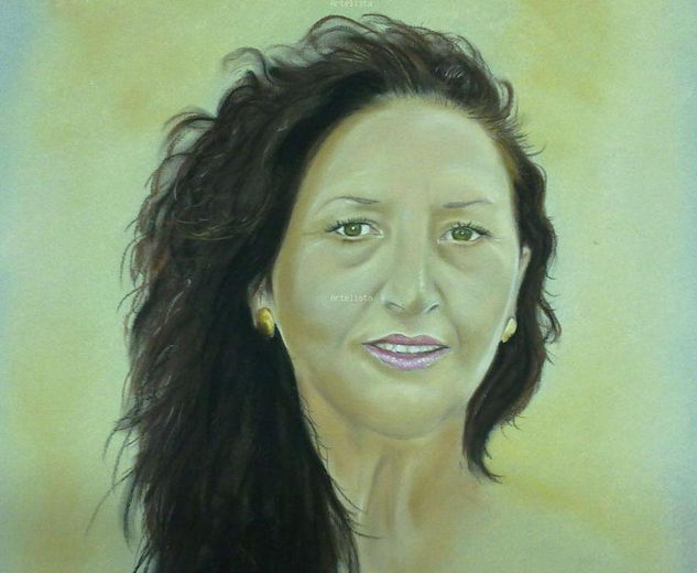 Chuny Pastel Paper Portrait