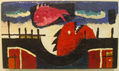 PUENTE NEGRO Y PEZ ROJO