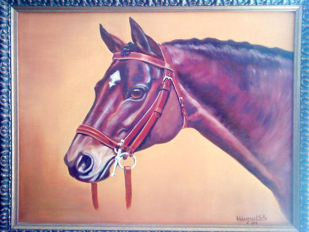 Caballo I Oil Canvas Landscaping