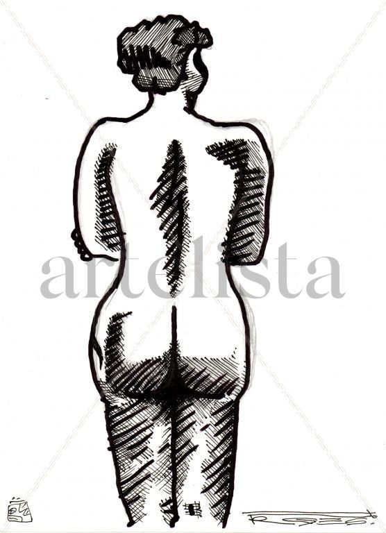 estudio sobre cuerpo de mujer, 12/14