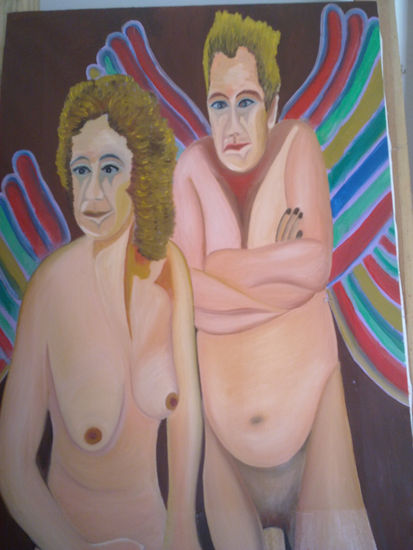 LOS ANGELES CAIDOS Oil Canvas Nude Paintings