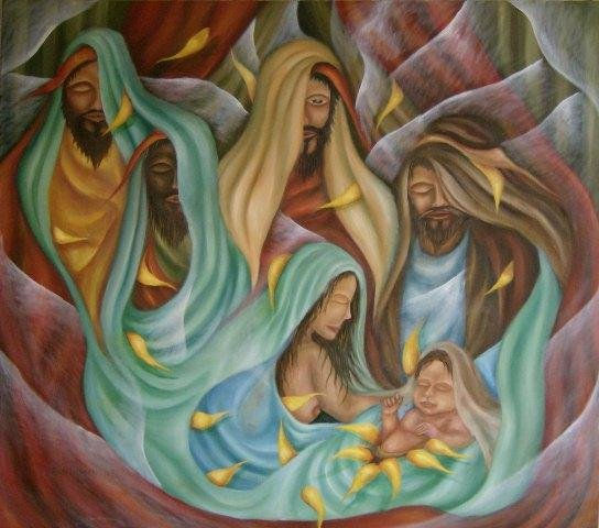 NACIMIENTO Oil Canvas Others