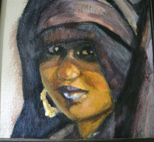 JOVEN II Oil Canvas Portrait