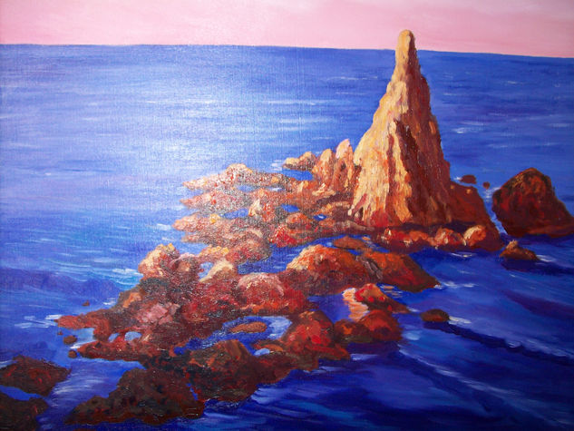 rocas Oil Canvas Landscaping