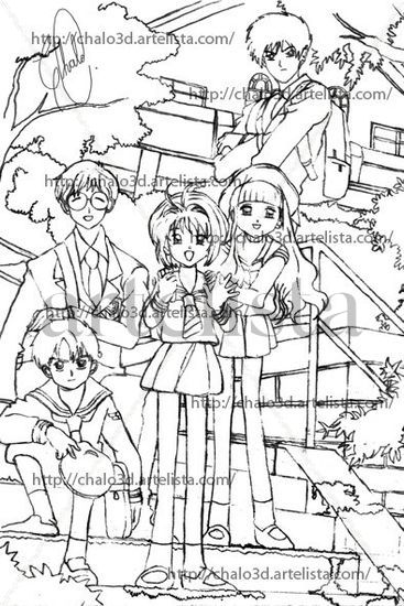 sakura friends Pencil